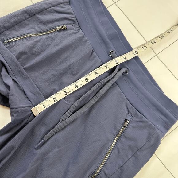 Athleta Pants Womens 2 Purple Blue Trekkie North Jogger Drawstring Athletic Hike - Picture 10 of 13